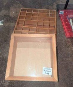 Shadow box and organizer