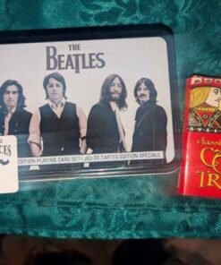 The Beetles playing cards and book of card tricks