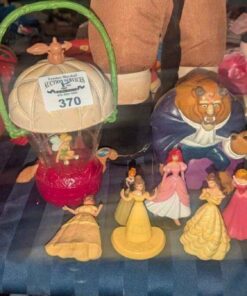 Disney Princesses, Tinker bell and The Beast figures