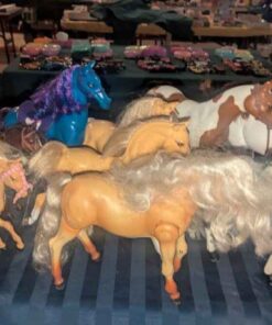 Assorted Horse toy Figures