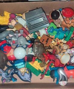 McDonald's, Disney and assorted toy figures