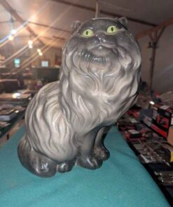 Ceramic Cat Statue