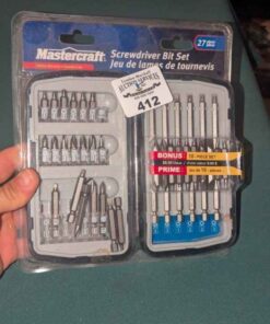 Mastercraft Screwdriver Bit Set