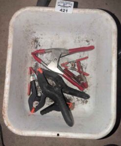 Assorted spring clamps
