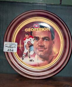 Bernie "Boom-Boom" Geoffrion Framed Collector Plate