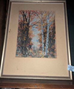 Signed Fall Original Painting