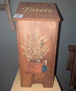 Painted Potato bin