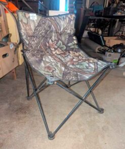 Camouflage pattern folding chair
