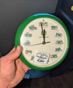 John Deere Tractor Clock