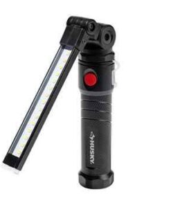 Rechargeable folding light