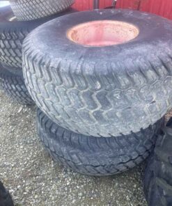 Pair of 21.5-16 tires on Kubota 6 bolt wheels