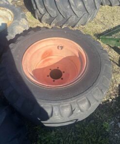 One Kubota wheel with tire