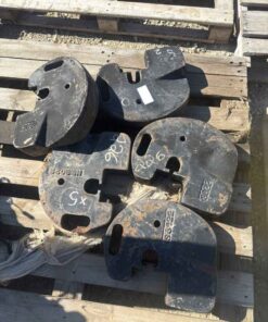Newholland front suitcase weights x5