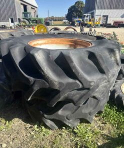 Pair of 23.1 -32 tires on rims (off ford 9600)