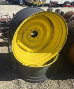 Unused 18x34 Jd 8 bolt wheels x2