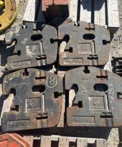 Newholland front suitcase weights x6