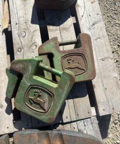 John Deere suitcase weights x2