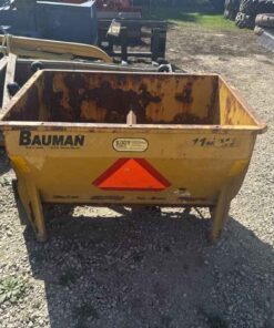 Bauman 3ph hyd drive sander