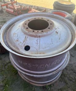 Pair of 16x38 wheels 10bolt center