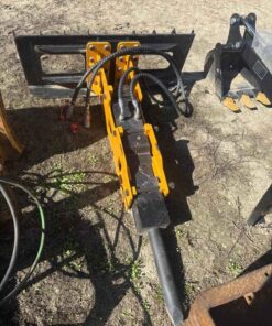 Unused Future skid steer quick tach hyd breaker