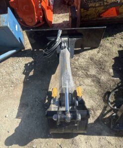 Unused skid steer quick tach backhoe attachment