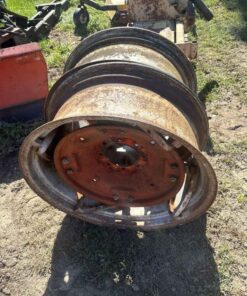 Pair of 28in tractor wheels