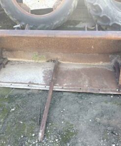 6ft skid steer quick tach material bucket