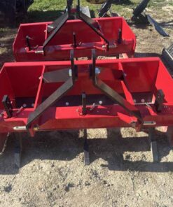 One unused 4ft maple side box scraper 3ph
