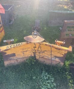 Kubota L series front mount snow blade