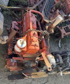 Case 830 deisel engine running