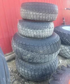 Set of 4 tires with rims for L series Kubota tractors