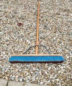 Blue bottom broom large