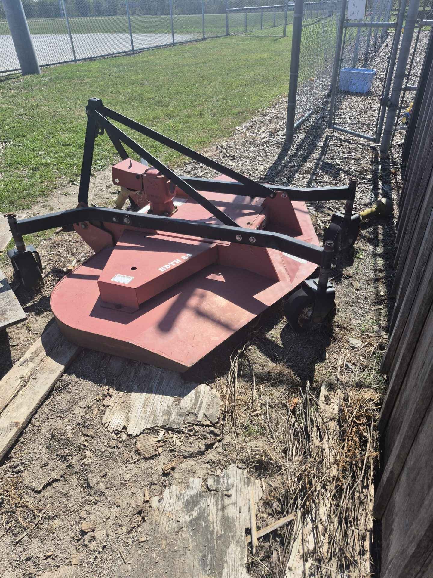 Bushhog 84" flail mower
