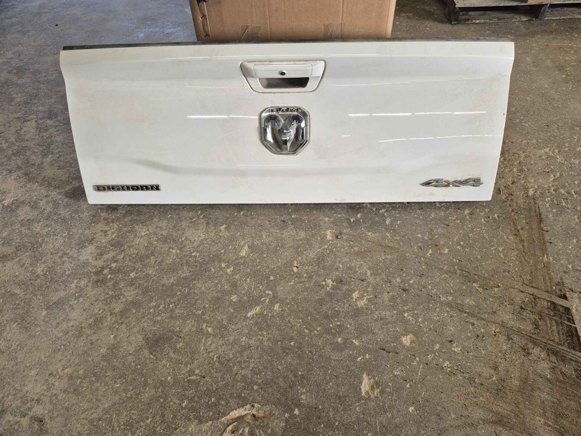 Newer Dodge Ram bighorn edition tailgate