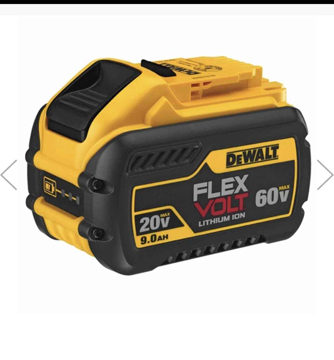 DeWalt 9ah Flex hold battery