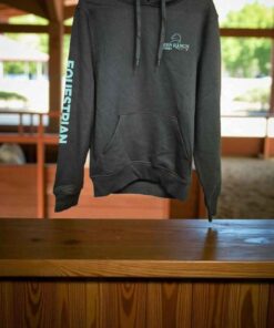 BLACK YOUTH XL HOODIE -EQUESTRIAN