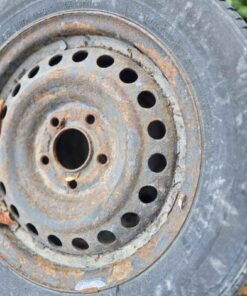 Tires on rims