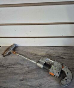 Vintage solid pipe cutter