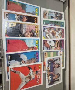 12 topps baseball cards INCLUDING 87 RECORD BREAKERS