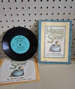 Vintage mouse soup record and read along book