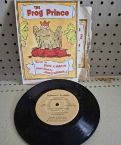 Vintage the frog Prince record and read along book
