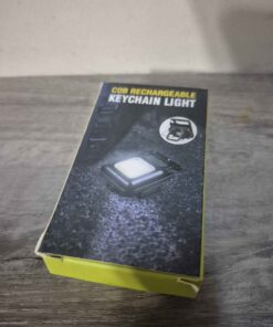 COB rechargeable keychain light