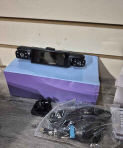 Dashboard camera with adjustable angle cameras