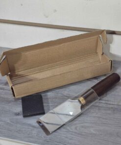 Wood lathe knife