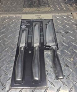 Beautiful prime chef, 3 piece deluxe knife set