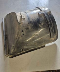 Spout hinged end cover