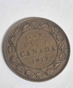 1917 Canadian 1 cent coin