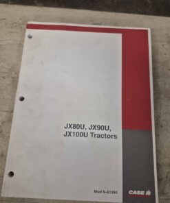 JX80U, JX90U & JX100U operator's manual