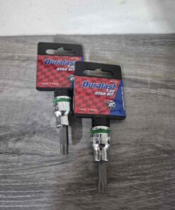 Qty 2 torx bits 3/8" drive