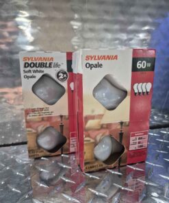Qty 2 boxes of Sylvania pack of 4. Light bulbs